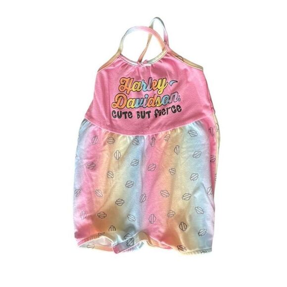 Harley-Davidson Other - Harley Davidson Pink Jumper Sz 18mos​​​​